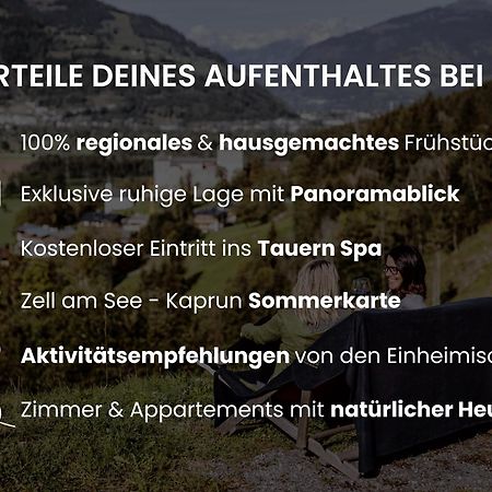 Panorama Hotel Guggenbichl - Inkl Sommerkarte, Einmaliger Eintritt Ins Tauern Spa & Bester Ausblick Ueber Kaprun Kültér fotó